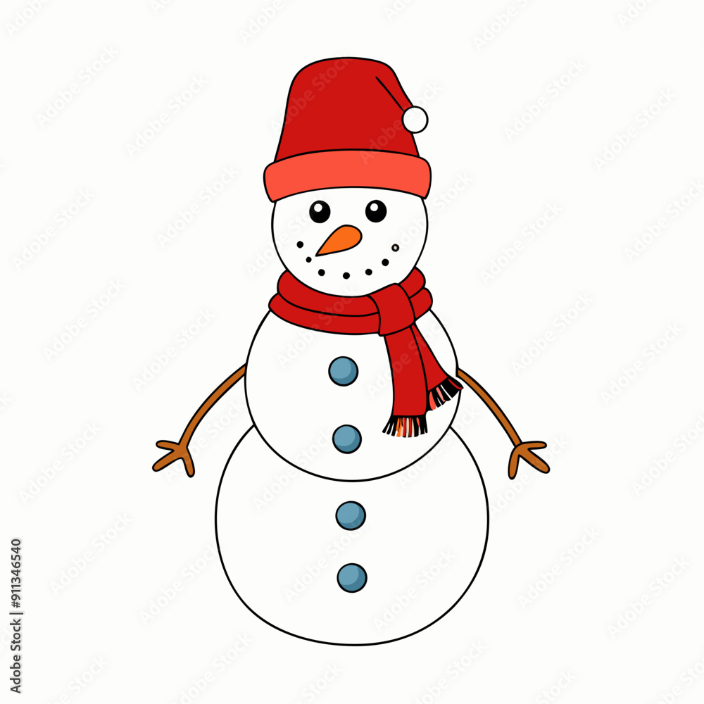 Snowman with hat isolated on white, Snowman vector illustration, Christmas Snowman vector art, Snowman silhouette, christmas Snowman vector icon, eps Snowman with hat isolated on white, Snowman vector illustration, Christmas Snowman vector art, Snowman silhouette, christmas Snowman vector icon, eps