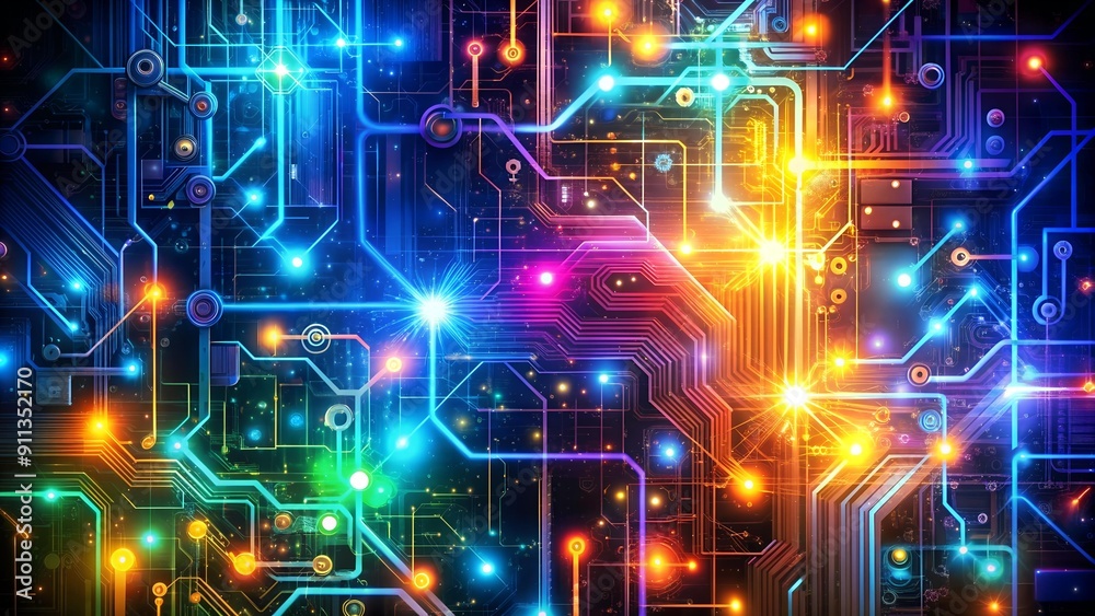 Digital Symphony: A Tapestry of Intertwined Circuitry AI Generated Digital Symphony: A Tapestry of Intertwined Circuitry AI Generated