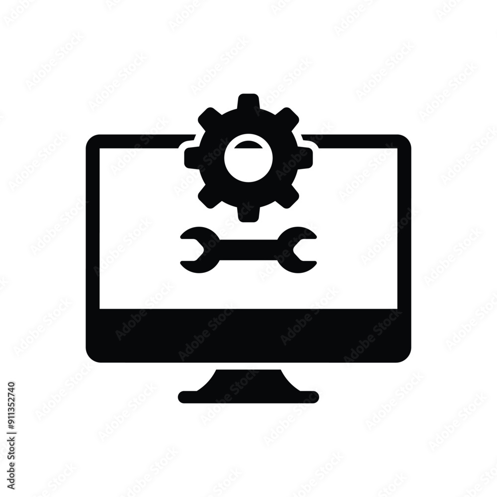 Trouble Shooting vector icon Trouble Shooting vector icon