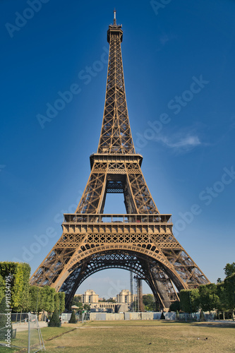 Eiffel tower under clear sky, Paris, France