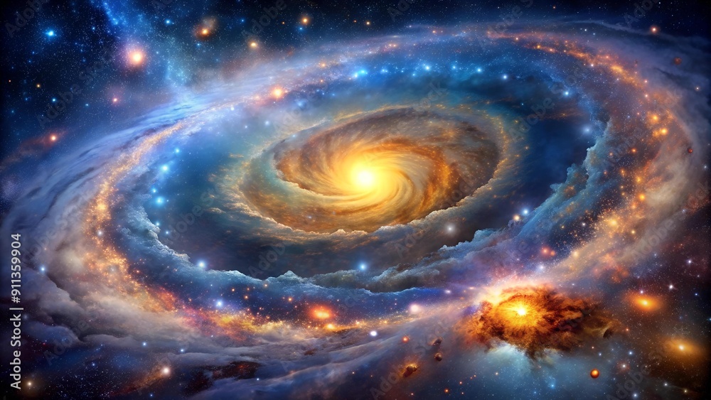 Cosmic Tapestry: A Symphony of Stardust and Nebulae AI Generated Cosmic Tapestry: A Symphony of Stardust and Nebulae AI Generated