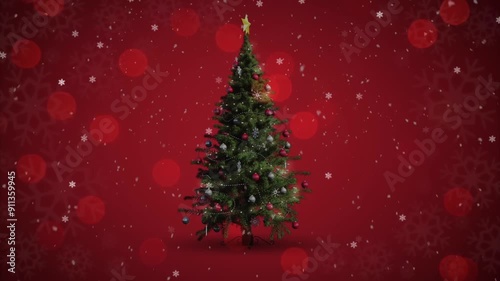 christmas tree with background