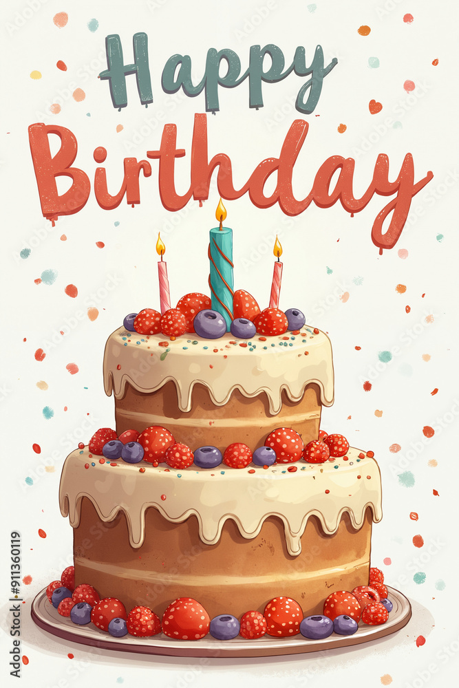 birthday card, cute and creative with the text birthday card, cute and creative with the text