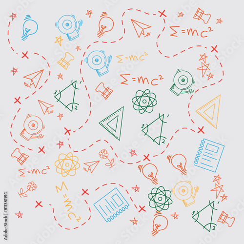 Creative Math Hand Drawn Design