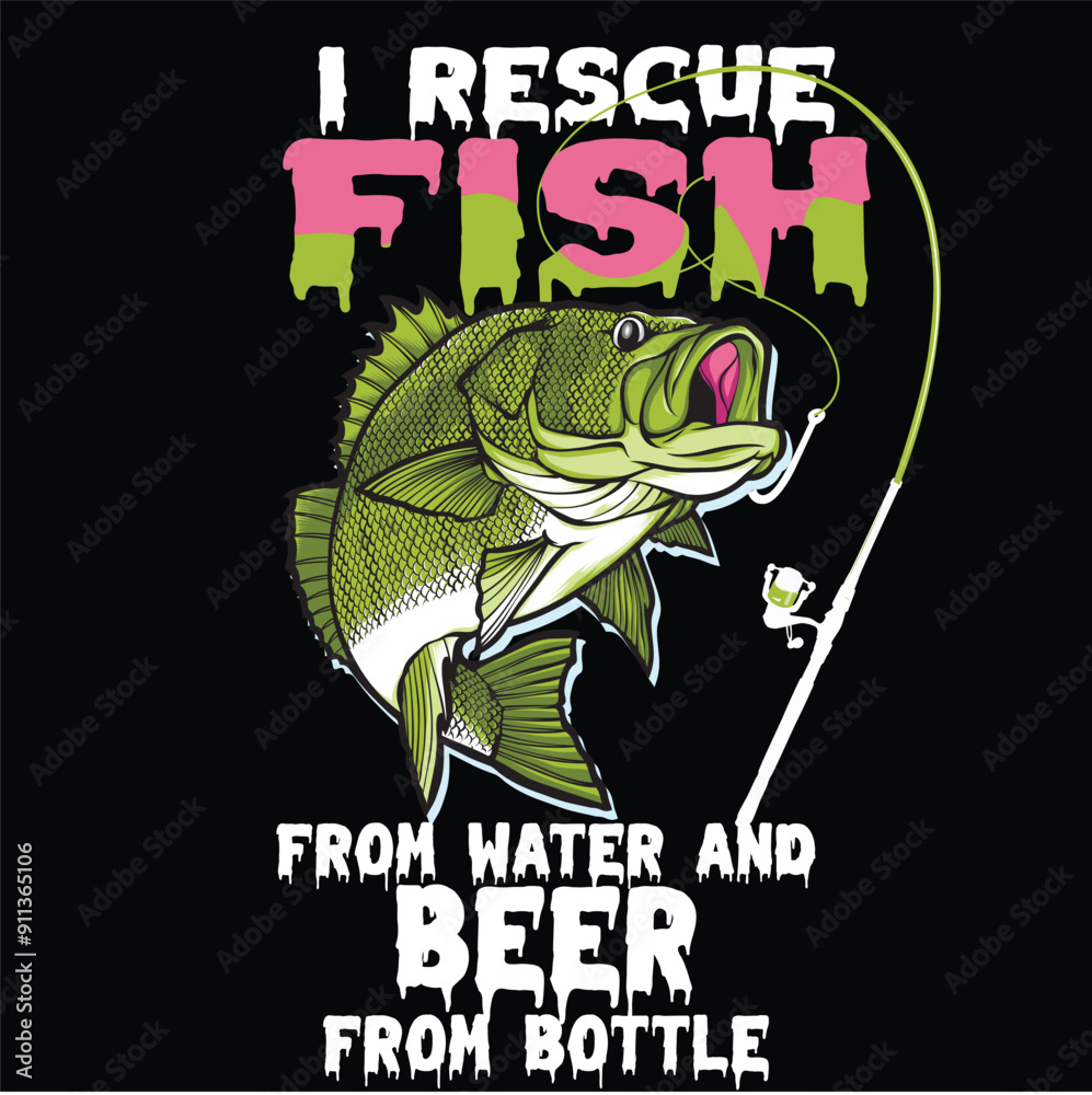 i resscue fish t shirt design i resscue fish t shirt design