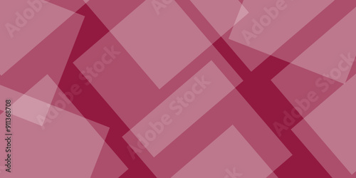 Abstract triangle pink color background, vector illustration. Geometric background with squares in bright light with soft shadows as pattern. Pink low poly background for card, poster or wallpaper.
