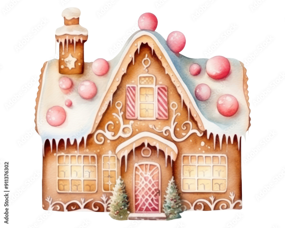 PNG Gingerbread house christmas dessert winter. PNG Gingerbread house christmas dessert winter.
