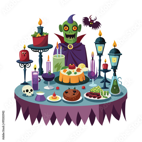 Halloween vector illustration design