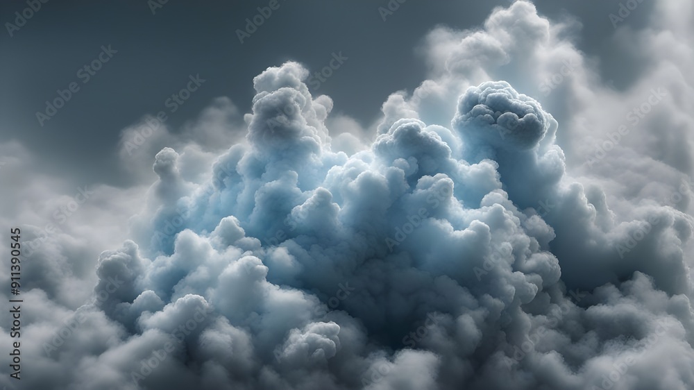 sky blue and gray smoke or cloudy sky blue and gray smoke or cloudy
