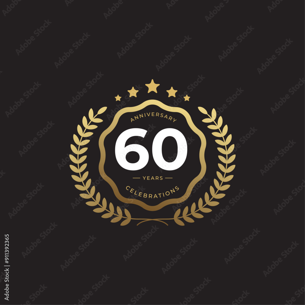 Fototapeta premium anniversary celebrations Logo Colletions Template 