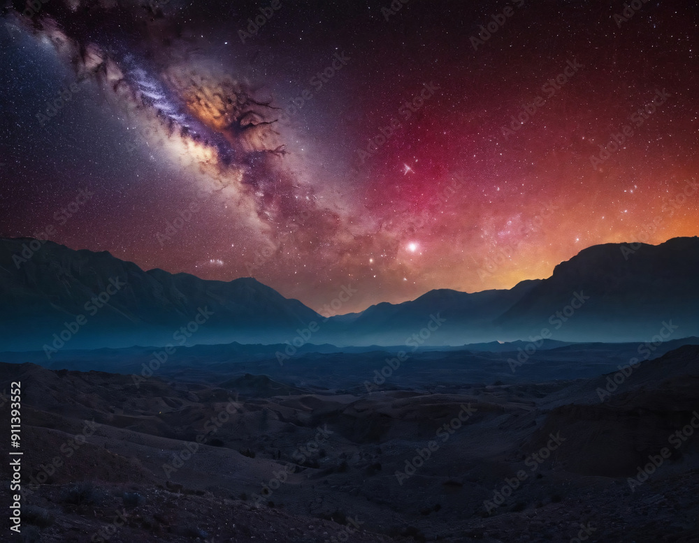 Fototapeta premium Deep Space and the universe