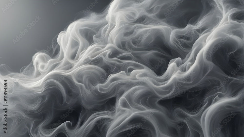 silver and gray smoke or cloudy silver and gray smoke or cloudy
