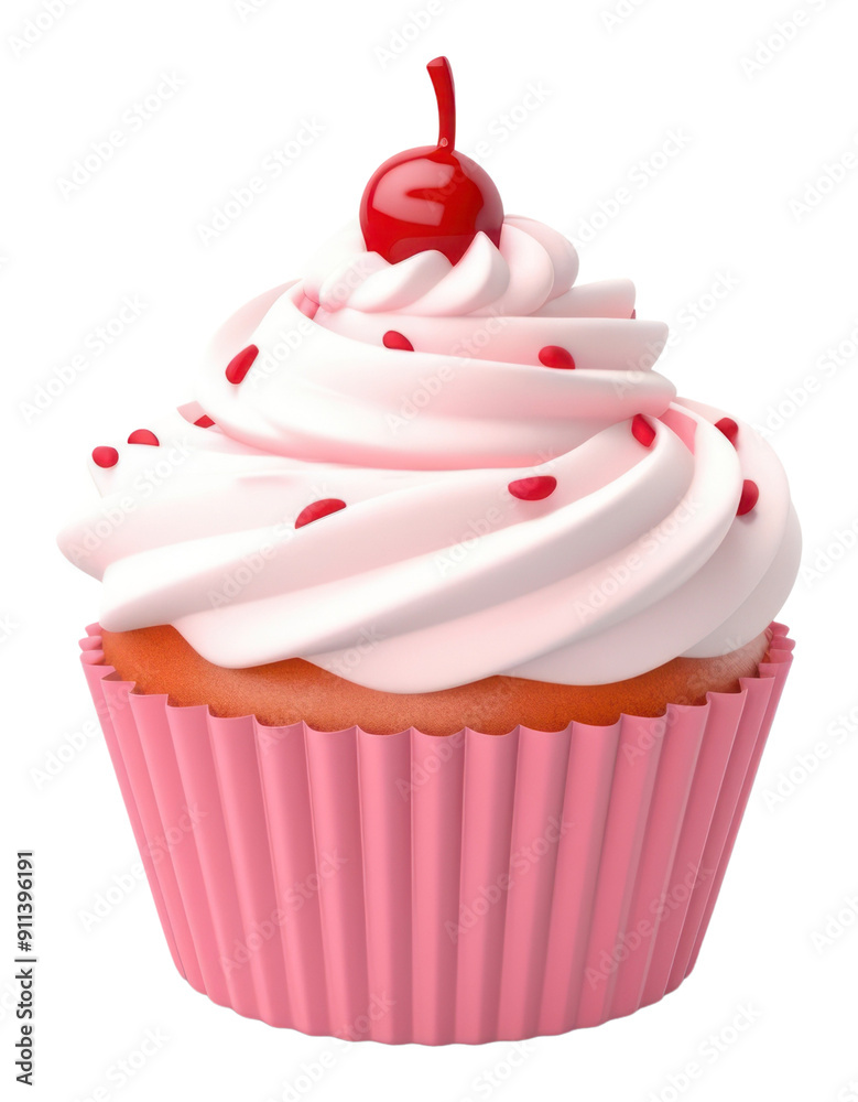 PNG A cupcake dessert cream food. PNG A cupcake dessert cream food.