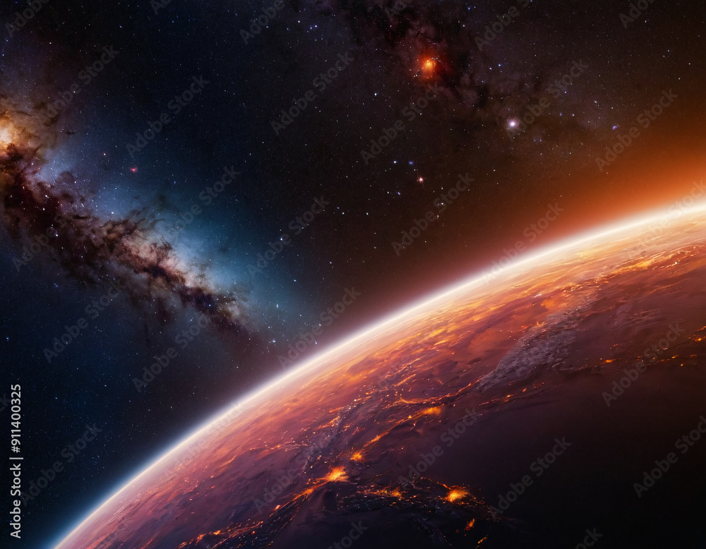 Obraz premium Deep Space and the universe