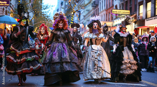 New York City, New York - Halloween Parade in Greenwich Village: