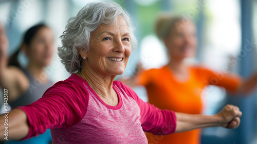 Explain the role of regular exercise in staying healthy in retirement. photo