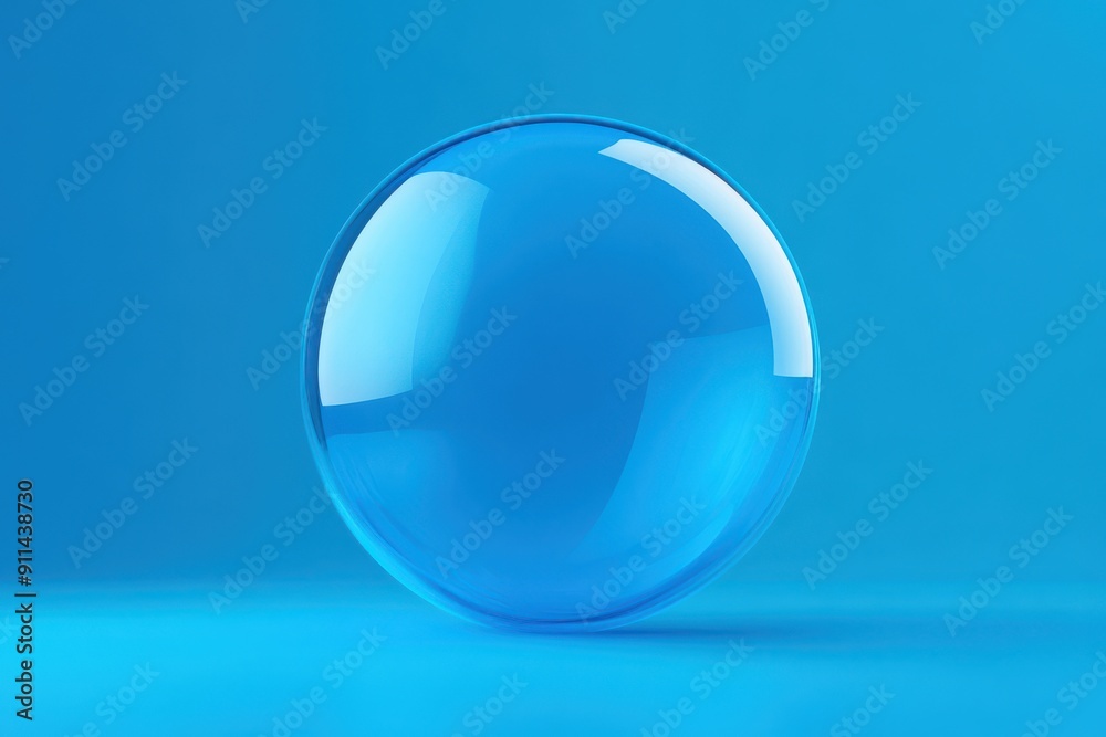 Conversation bubble colored blue Conversation bubble colored blue