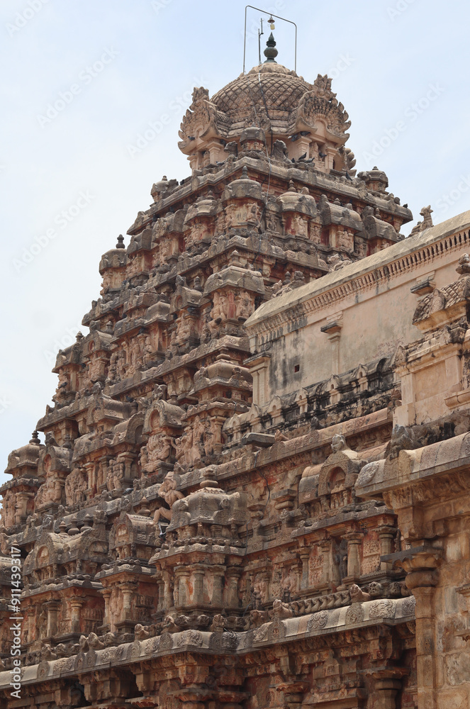 A thousand year old Airavatesvara Temple temple at Kumbakonam.