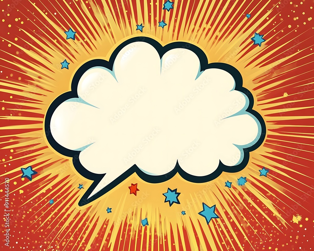 Dynamic minimalist yellow, orange Sunburst comic book style with a blank speech bubble and dramatic sunburst background. Light And Dots. Can Be Used For Decoration Or Graphics. Graphic Art. Dynamic minimalist yellow, orange Sunburst comic book style with a blank speech bubble and dramatic sunburst background. Light And Dots. Can Be Used For Decoration Or Graphics. Graphic Art.