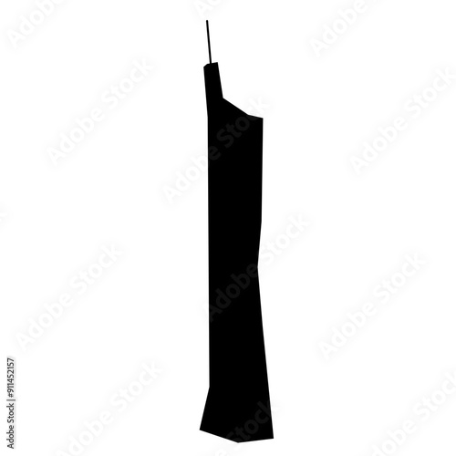 Merdeka PNB 118 tower silhouette 