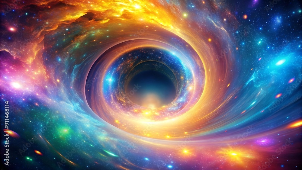 Celestial Gateway: A Symphony of Cosmic Colors Generative AI Celestial Gateway: A Symphony of Cosmic Colors Generative AI