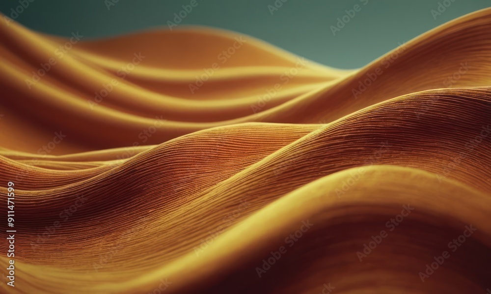 Abstract color fabric cloth waves background. Generative AI Abstract color fabric cloth waves background. Generative AI