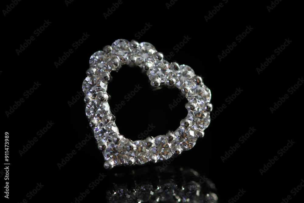 Obraz premium Diamond earrings