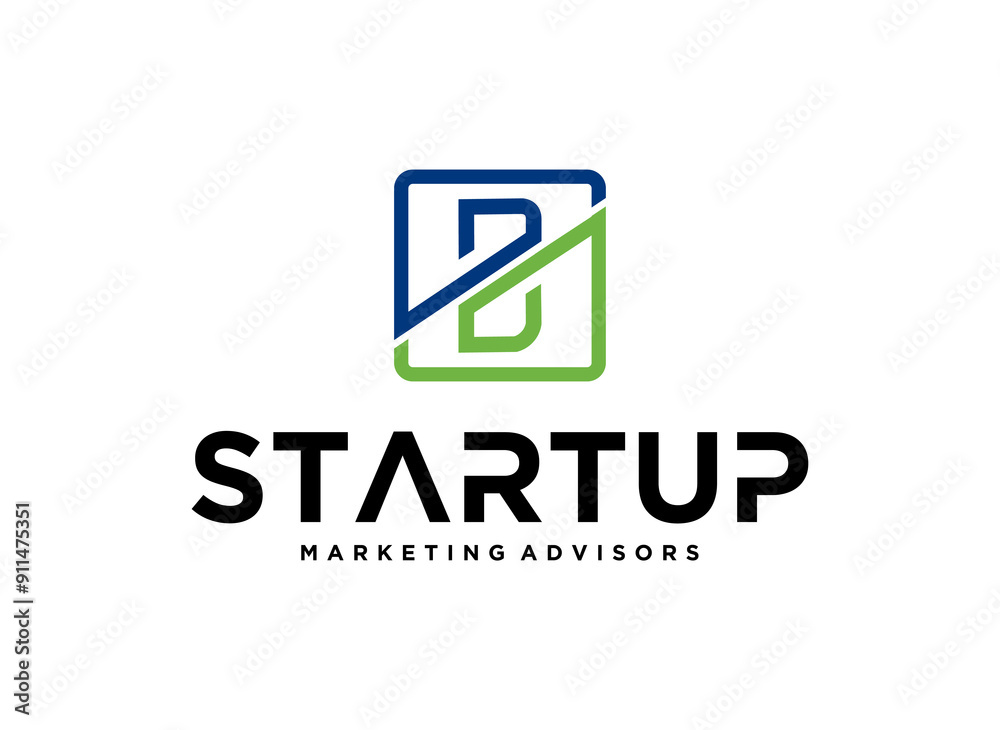 B2B Startup logo design B2B Startup logo design