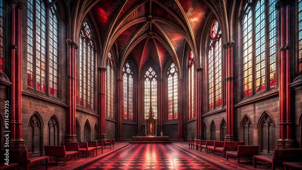 Whispers of the Past: A Gothic Requiem in Crimson and Ebony generative AI Whispers of the Past: A Gothic Requiem in Crimson and Ebony generative AI
