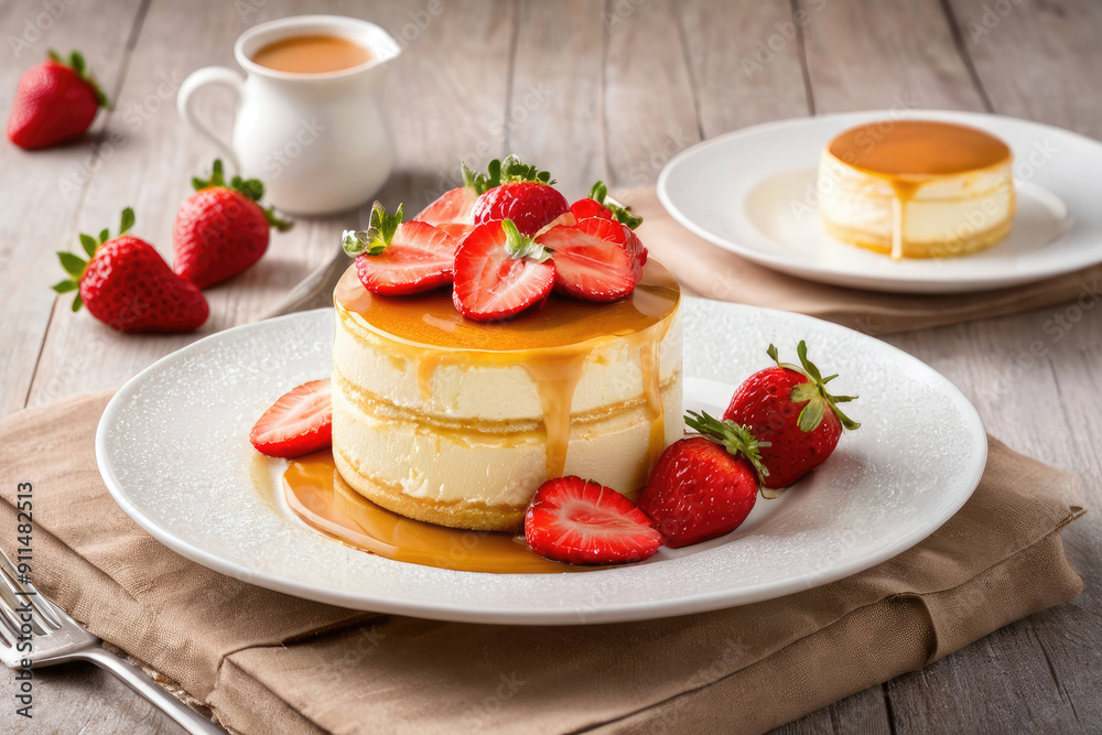 Delicious Fluffy Japan souffle pancakes Delicious Fluffy Japan souffle pancakes