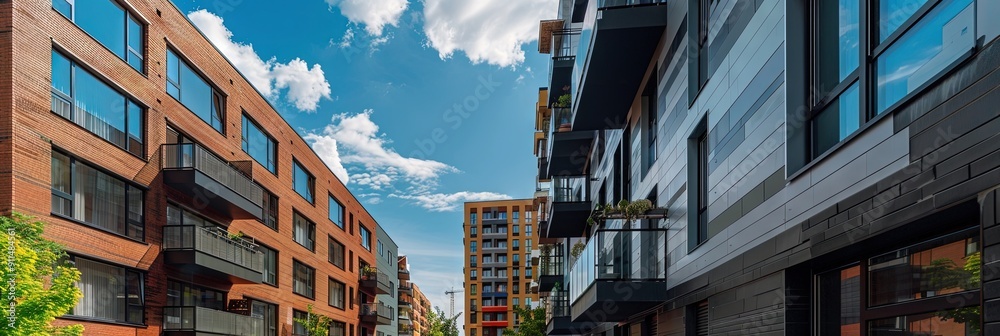 Apartment complex can also hold condominiums Apartment complex can also hold condominiums