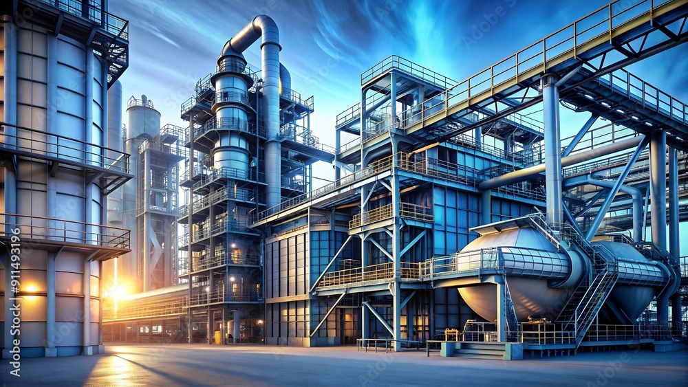 Precision Engineering at its Finest: A Detailed 3D Blueprint Visualization of a State-of-the-Art Steel Mill Generative AI Precision Engineering at its Finest: A Detailed 3D Blueprint Visualization of a State-of-the-Art Steel Mill Generative AI