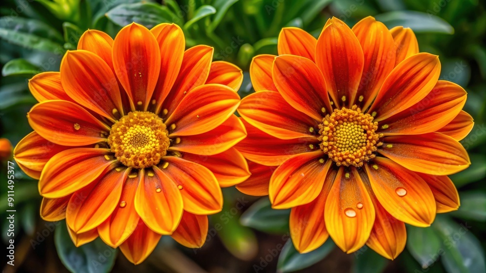 Two vibrant orange flowers with distinctive yellow spots on petals, orange, flowers, yellow, spots, vibrant, blooms, plant Two vibrant orange flowers with distinctive yellow spots on petals, orange, flowers, yellow, spots, vibrant, blooms, plant