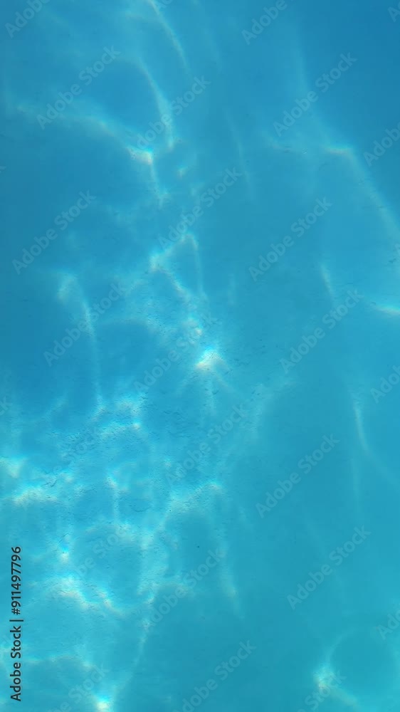 Vertical video of water surface texture
