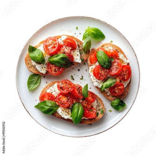 Delicious Plate of Bruschet...