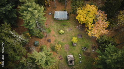 house in the woods