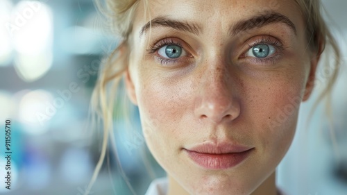 Close-up portrait of a youn...