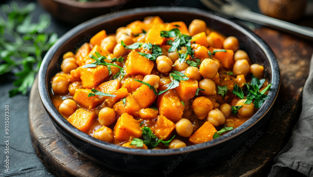 Sweet potato gnocchi with gourmet presentation Sweet potato gnocchi with gourmet presentation