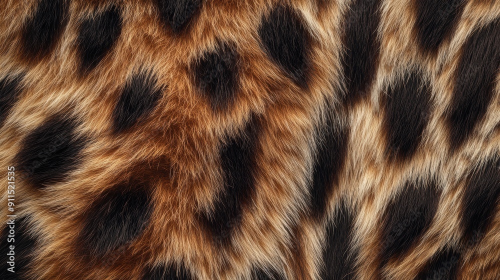 Close-up of natural leopard fur pattern texture Close-up of natural leopard fur pattern texture