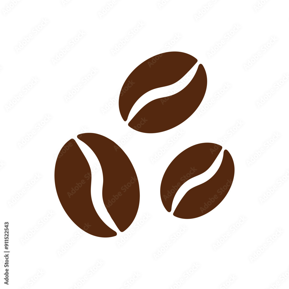 Coffee bean icon Coffee bean icon