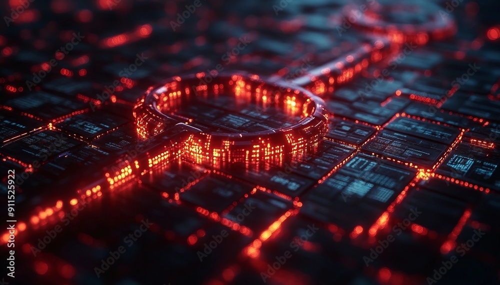 Obraz premium Secure Governance and Compliance Solution: Advanced Document Management with Encryption and Regulatory Features