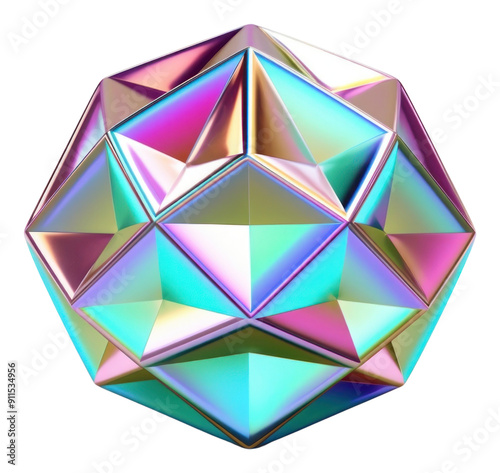 PNG Regular geometric shape origami sphere white background.