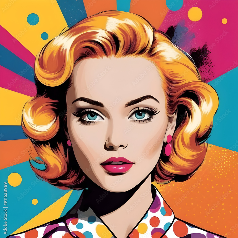 Vibrant background texture filled with bold, contrasting colors and graphic elements. Mix of geometric shapes and dynamic patterns, with clean, thick lines and a playful, retro-inspired palette.