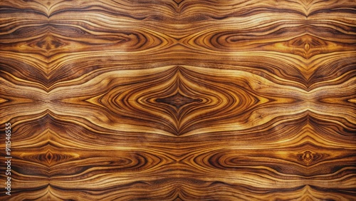 Wallpaper Mural Luxurious high-resolution image of richly polished wood surface showcasing intricate grain patterns, ideal for adding sophistication and elegance to various design projects. Torontodigital.ca