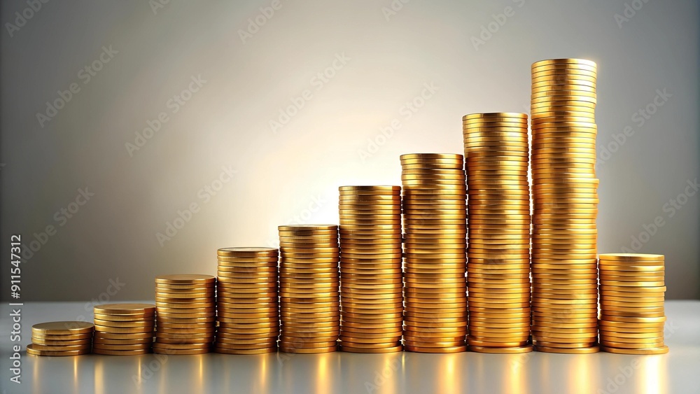 Coin Cascade: A Visual Representation of Financial Growth generative AI Coin Cascade: A Visual Representation of Financial Growth generative AI