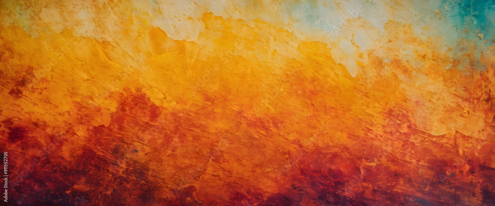 This image could be named Fiery Abstract Watercolor Background with Orange and Yellow Tones This image could be named Fiery Abstract Watercolor Background with Orange and Yellow Tones