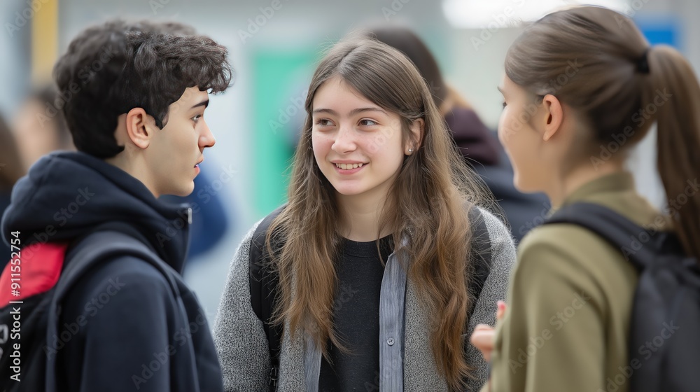 First year students engaging in ice-breakers and getting to know each other in school --ar 16:9 --v 6.1 Job ID: c739bf80-bd4e-40a3-bf7e-10b129670cd4 First year students engaging in ice-breakers and getting to know each other in school --ar 16:9 --v 6.1 Job ID: c739bf80-bd4e-40a3-bf7e-10b129670cd4