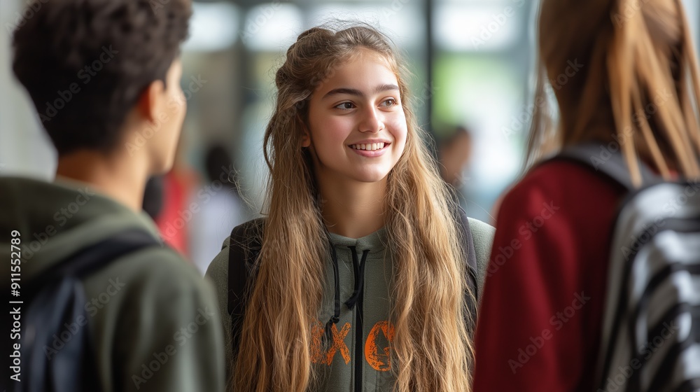 First year students engaging in ice-breakers and getting to know each other in school --ar 16:9 --v 6.1 Job ID: c80fb895-b88a-40ee-bcea-7f93b49630bf First year students engaging in ice-breakers and getting to know each other in school --ar 16:9 --v 6.1 Job ID: c80fb895-b88a-40ee-bcea-7f93b49630bf