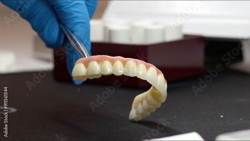Zirconium porcelain and implant studies in the Dental Laboratory