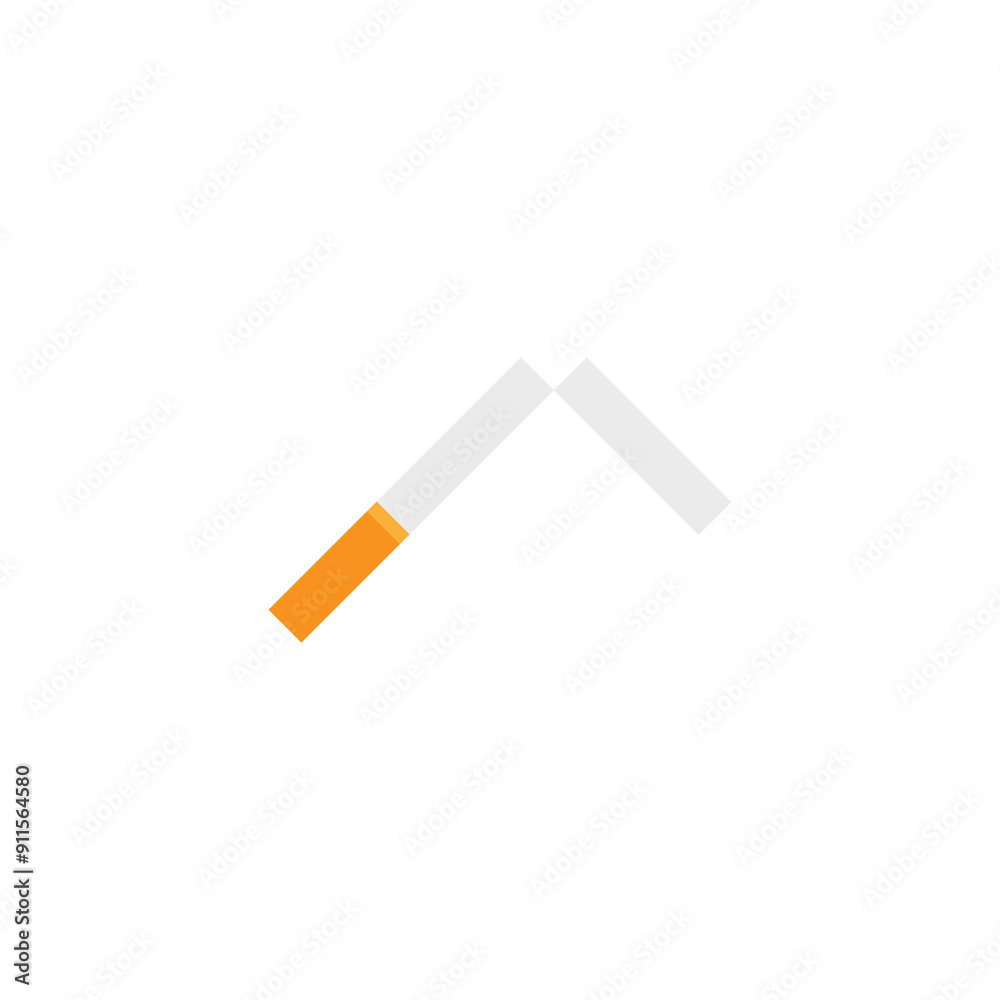 Broken cigarette Broken cigarette